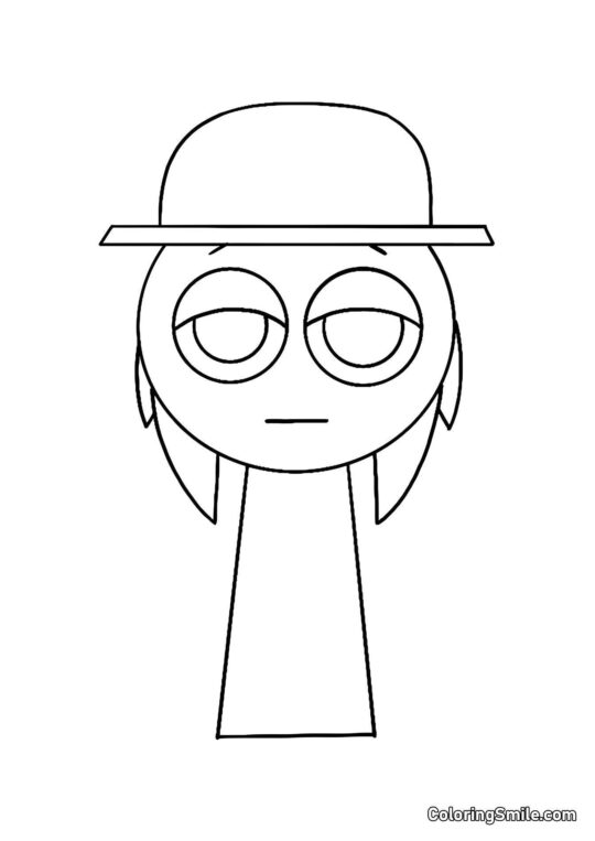 Sprunk Tanner - Ausmalbild