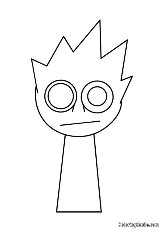 Sprunk OVAKS - Ausmalbild