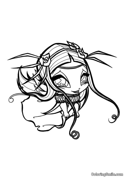 Amore macht Augen - Ausmalbild