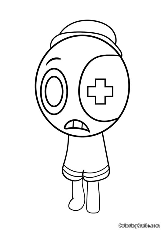 Astro aus Dendys Welt Astro aus Dendys Welt - Ausmalbild