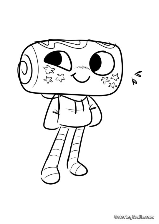 Cosmo aus Dendys Welt Cosmo aus Dendys Welt - Ausmalbild