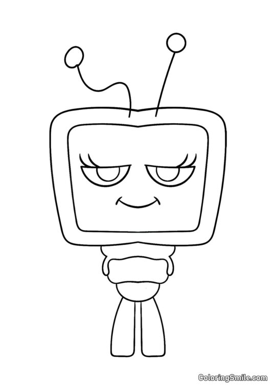 Vi aus Dendys Welt Vi aus Dendys Welt - Ausmalbild