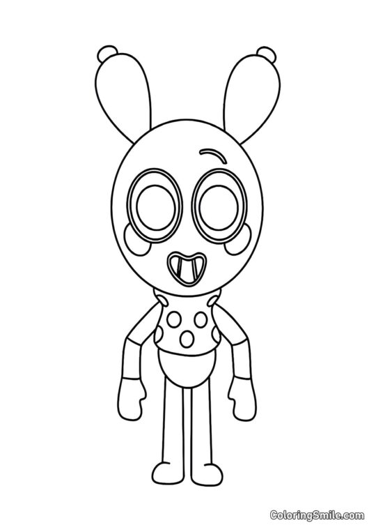 Louie aus Dendys Welt Louie aus Dendys Welt - Ausmalbild