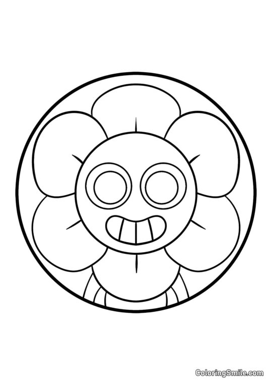 Porträt von Dendy Porträt von Dendy - Ausmalbild