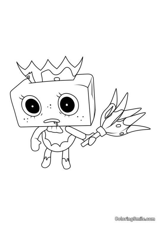 Verdrehte Tisha Verdrehte Tisha - Ausmalbild