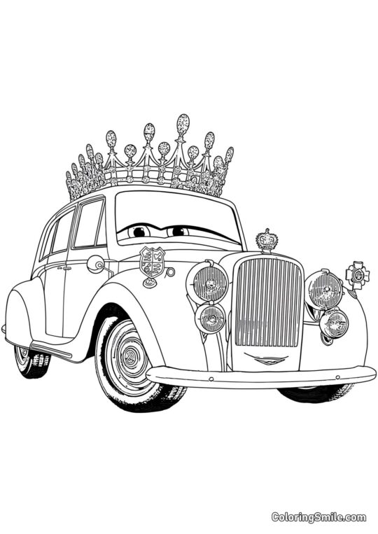 Englische Königin Englische Königin - Ausmalbild