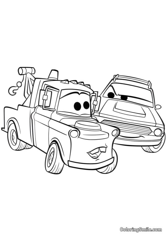 Versuch, Mater zu täuschen Versuch, Mater zu täuschen - Ausmalbild