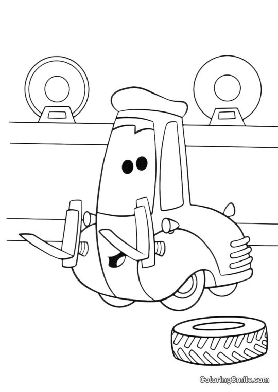 Lader Lader - Ausmalbild