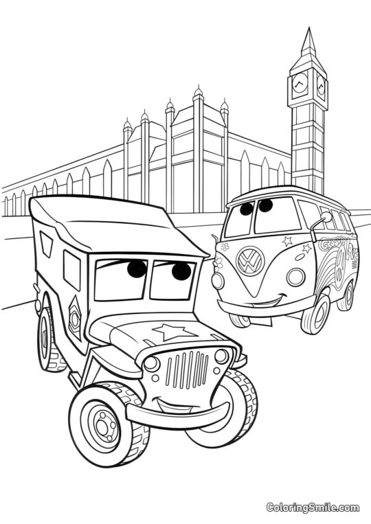 Fillmore in London Fillmore in London - Ausmalbild